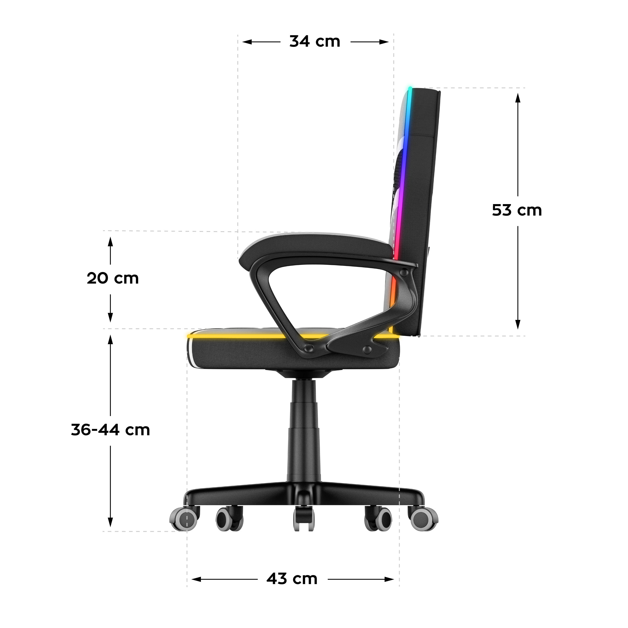 Gaming-Sessel für Kinder Huzaro Ranger 1.0 RGB