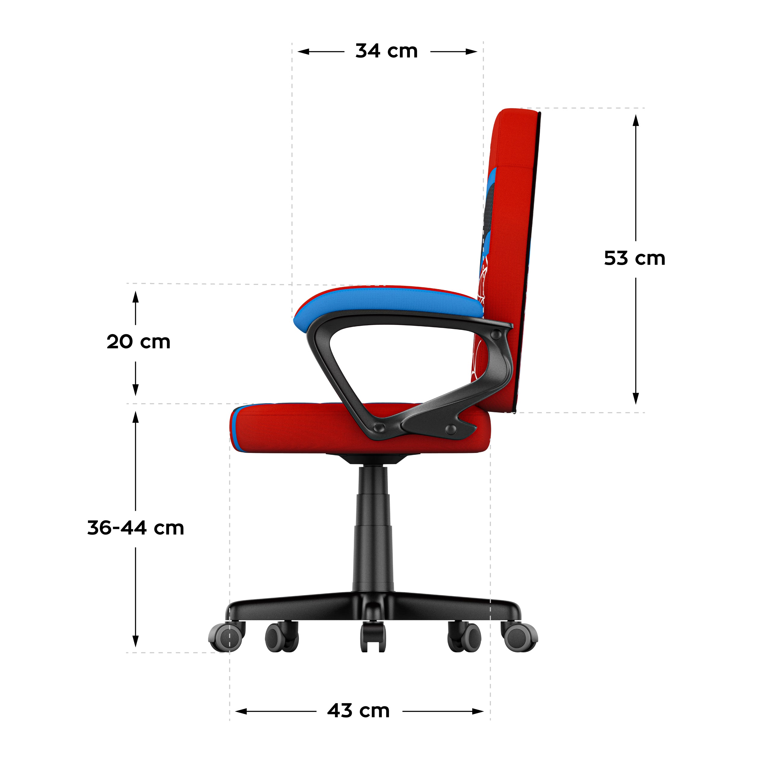Gaming-Sessel für Kinder Huzaro Ranger 1.0 Spider Mesh