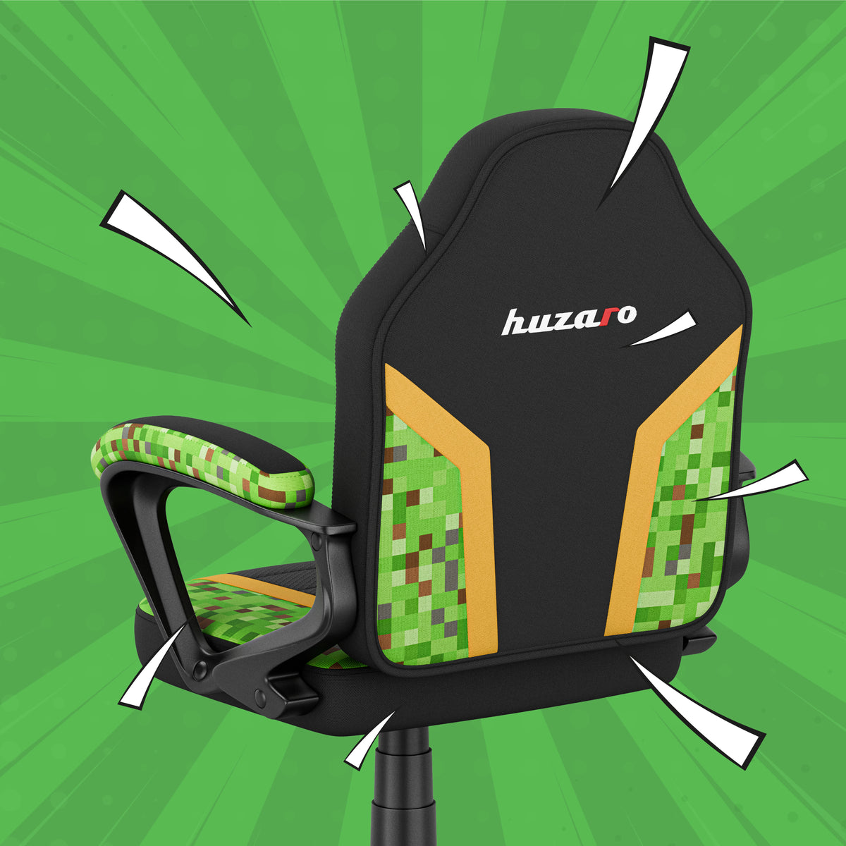 Gaming-Sessel für Kinder HUZARO RANGER 1.0 Pixel Mesh