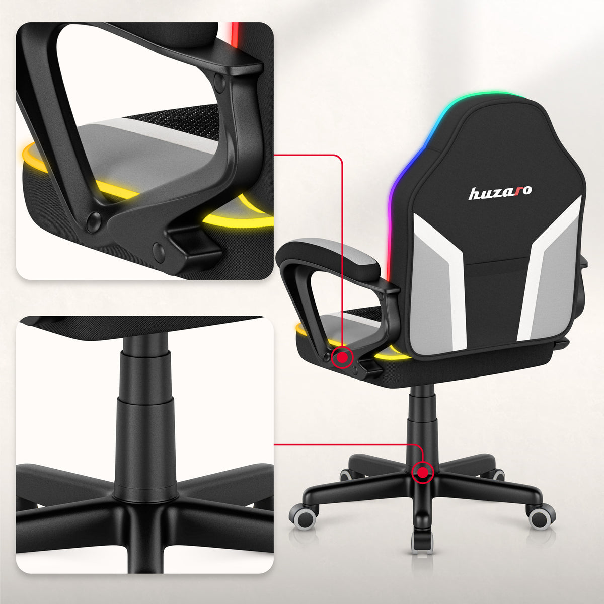 Gaming-Sessel für Kinder Huzaro Ranger 1.0 RGB