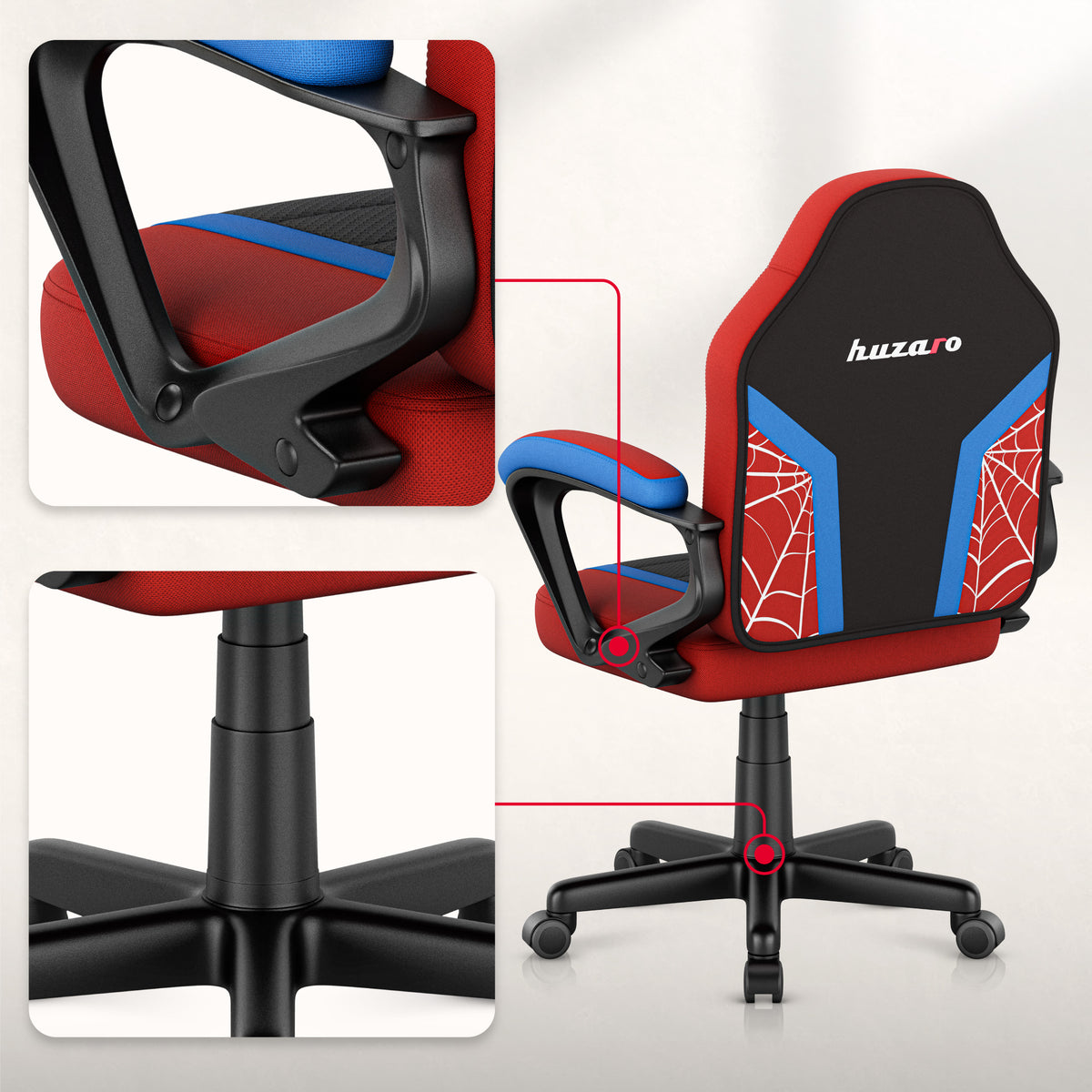 Gaming-Sessel für Kinder Huzaro Ranger 1.0 Spider Mesh