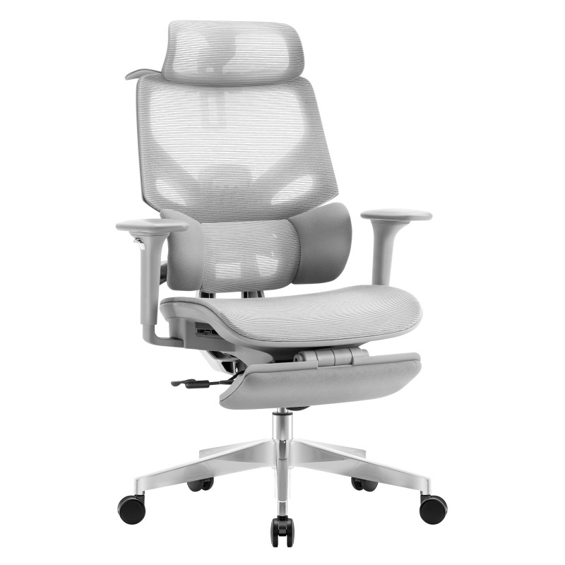 Fotel ergonomiczny Mark Adler Expert 8.7 mesh szary