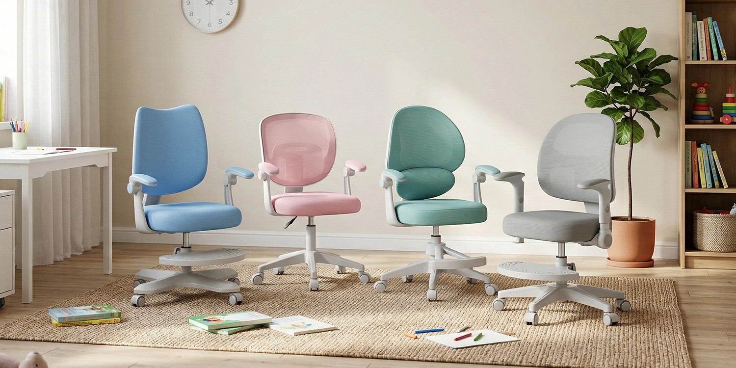 Przegląd foteli do biurek dla dzieci Mark Adler