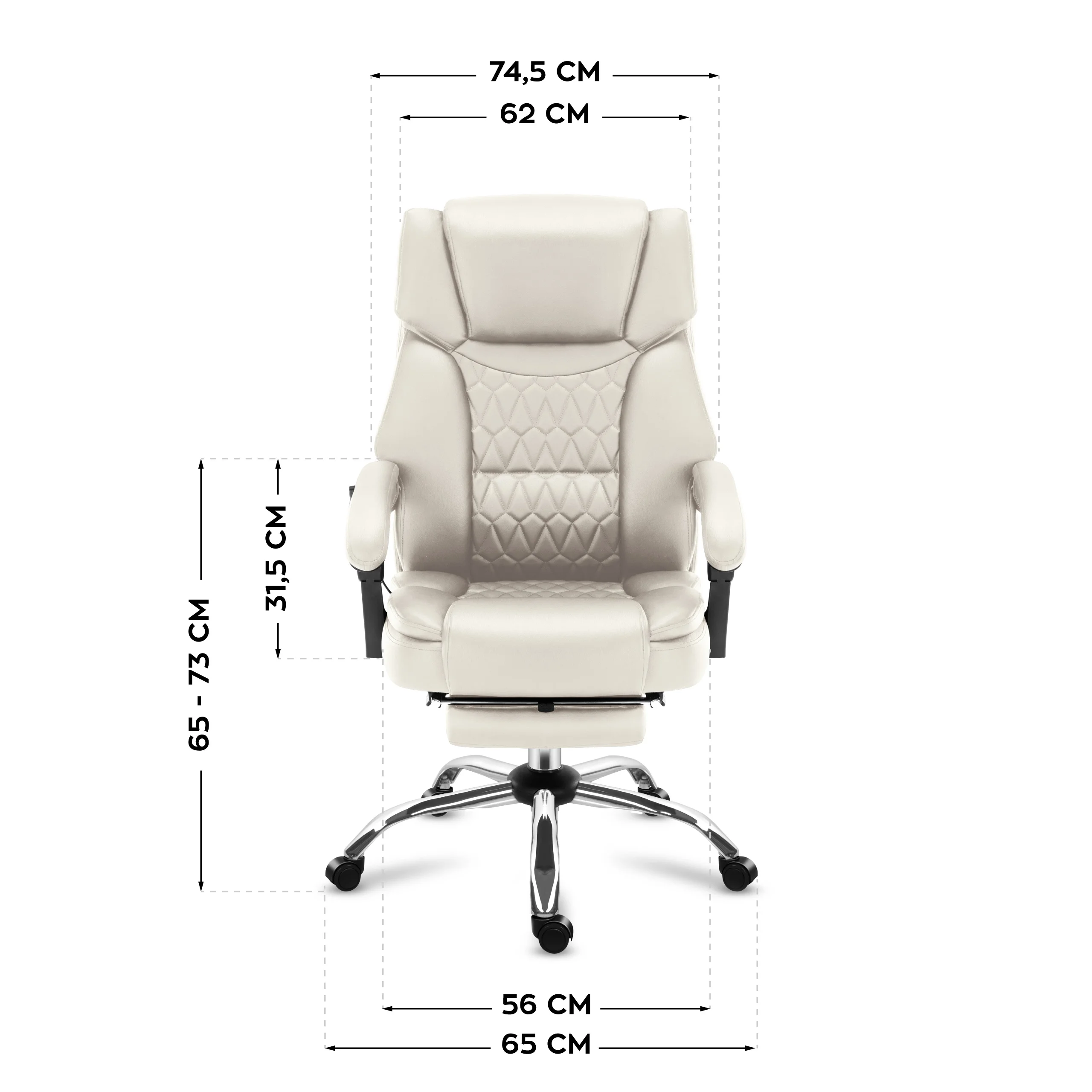 Wymiary fotela Boss 6.0