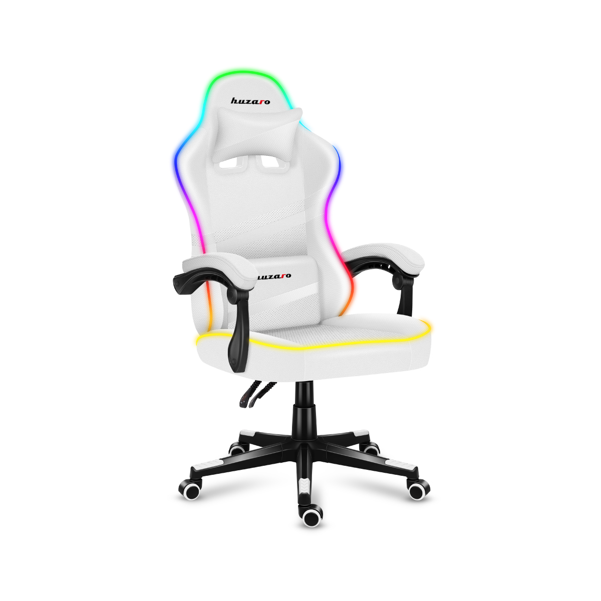 Fotel gamingowy Huzaro Force 4.4 RGB White