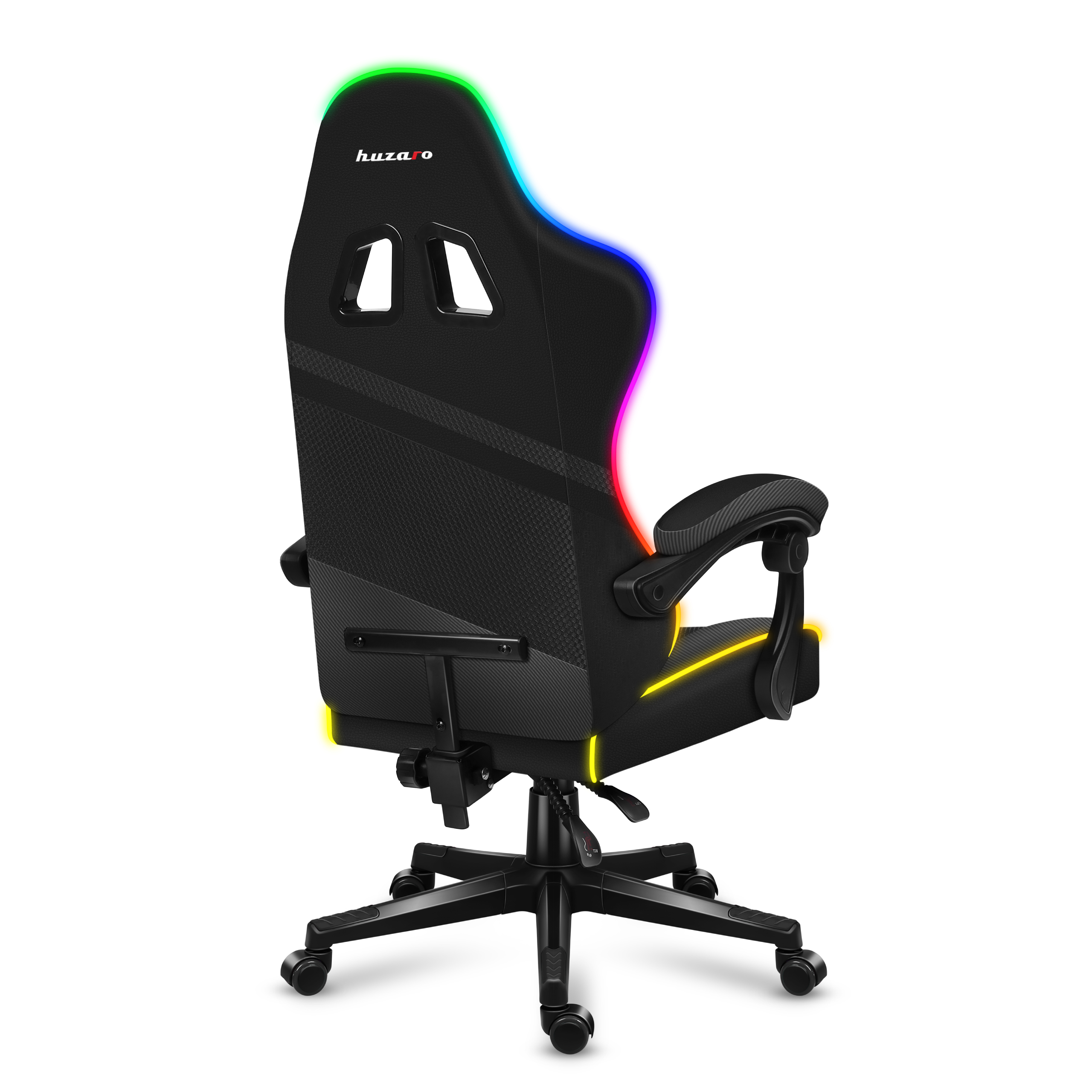 Tył fotela gamingowego Huzaro Force 4.4 RGB Black