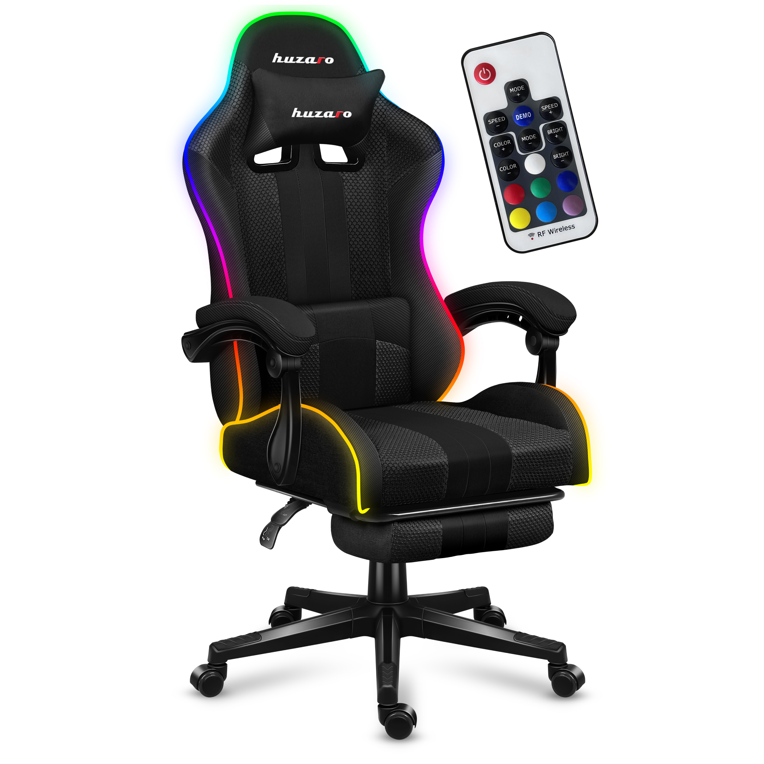 Oświetlenie RGB fotela gamingowego Force 4.7 RGB Mesh