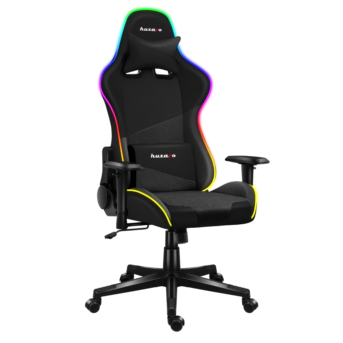 Fotel dla gracza Huzaro Force 6.2 White RBG