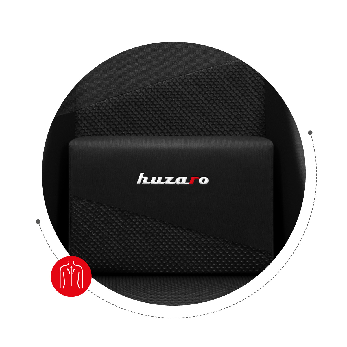 Koła fotela gamingowego Huzaro Force 6.33