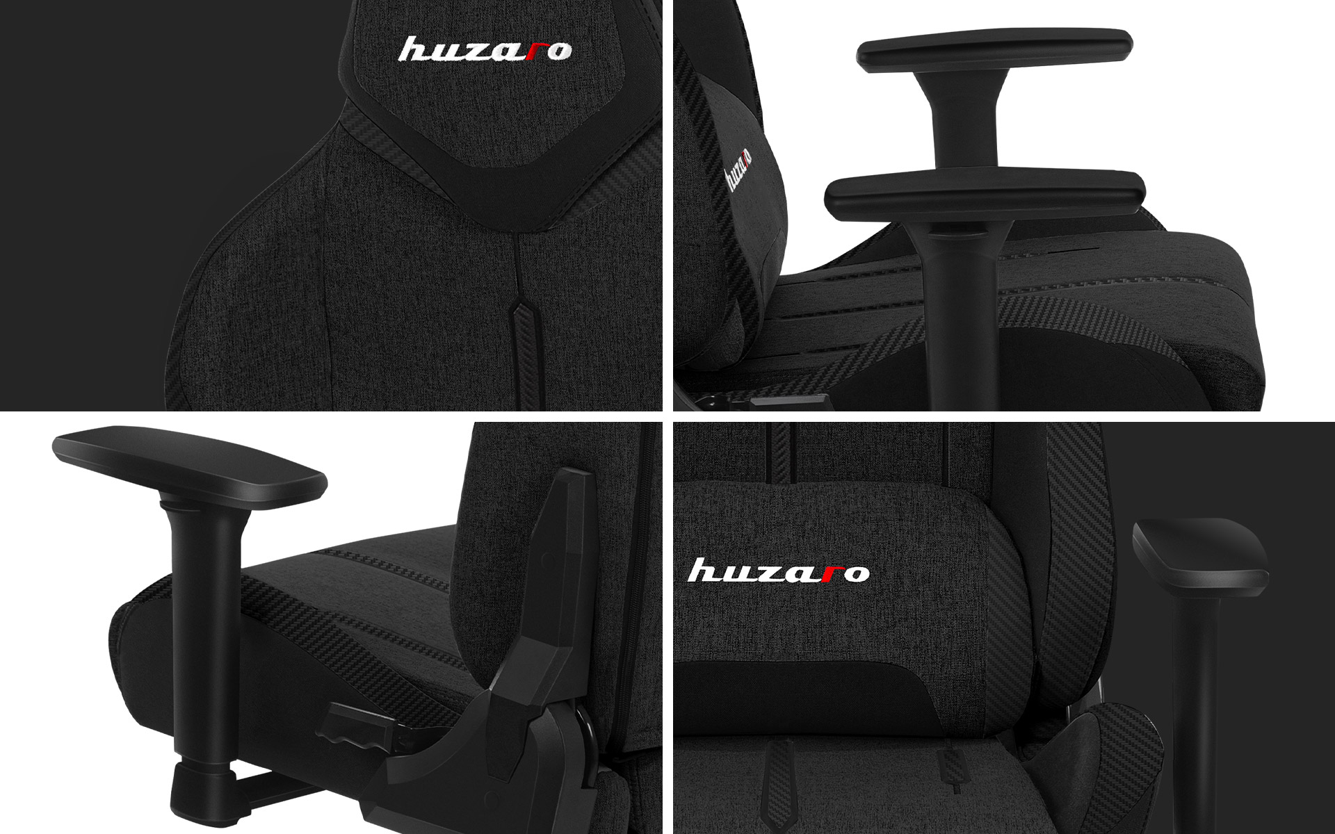 Zbliżenia na fotel Huzaro Force 7.9 Grey Mesh