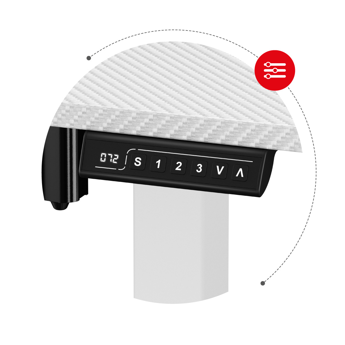 Hero 8.2 panel sterowania