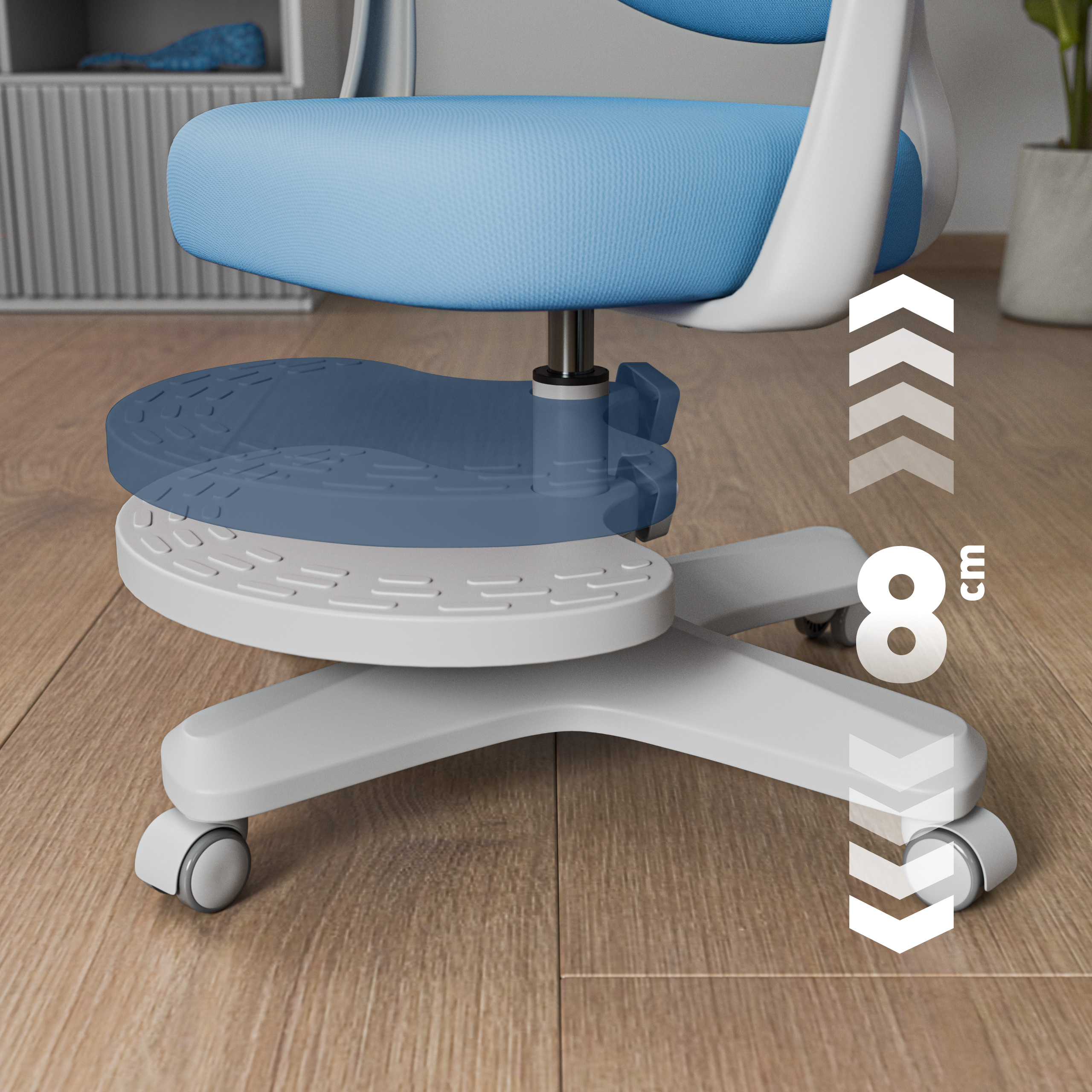 Regulowany podnóżek Junior 4.6