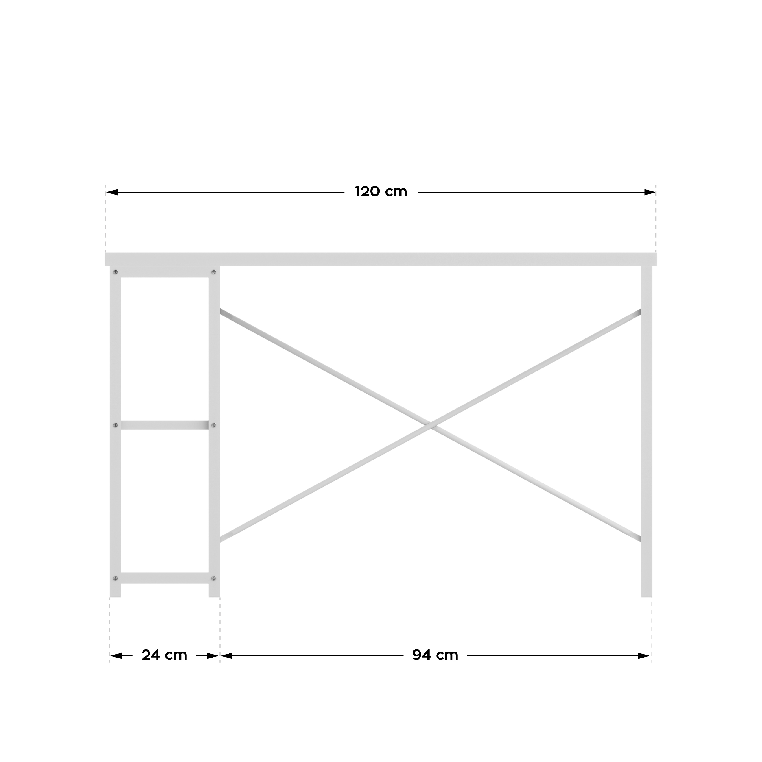 Wymiary biurka Leader 2.0