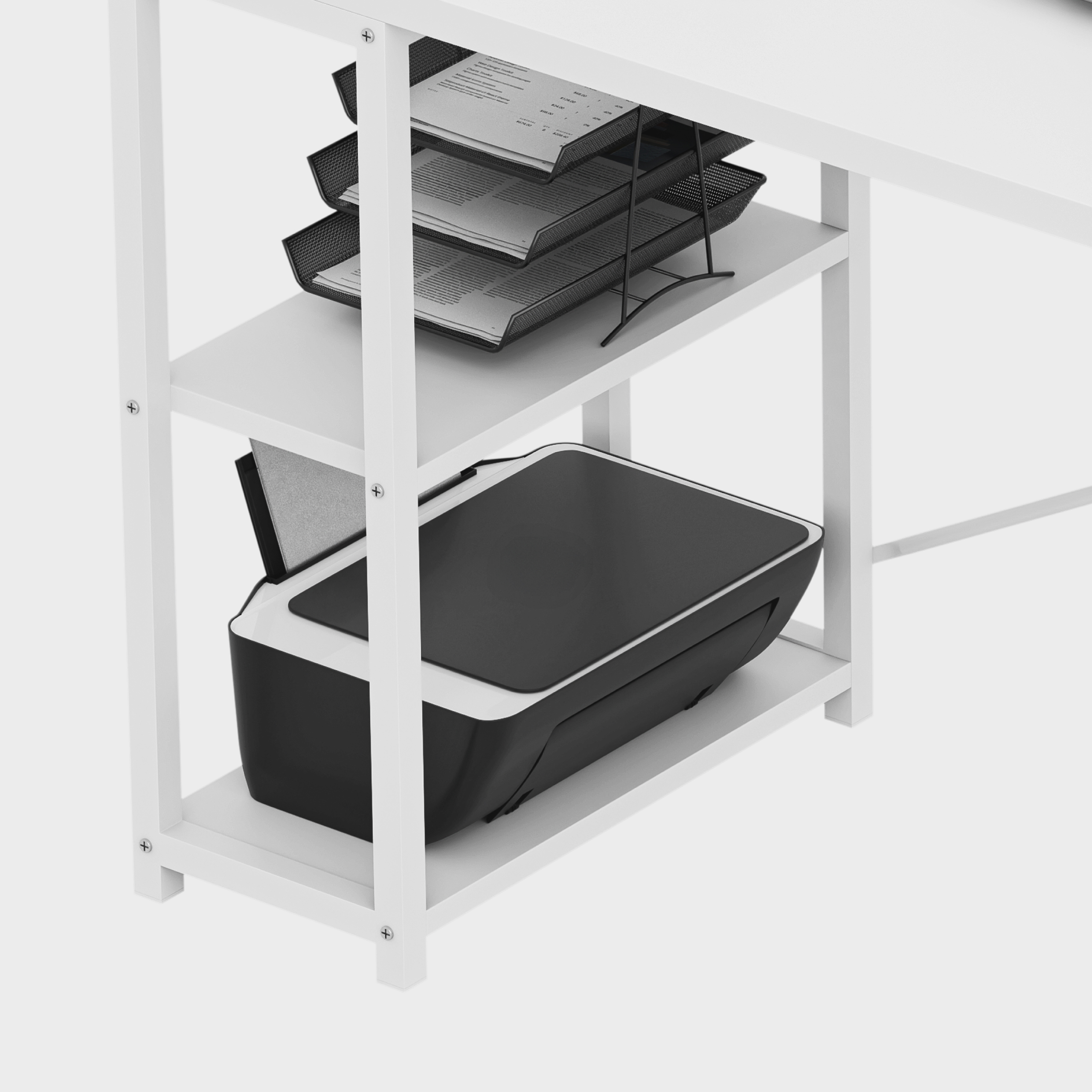 Biurko Leader 2.0 półki