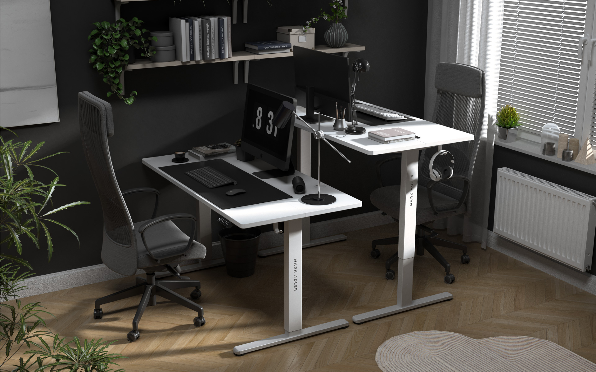 Biurko Leader 7.4 w pokoju