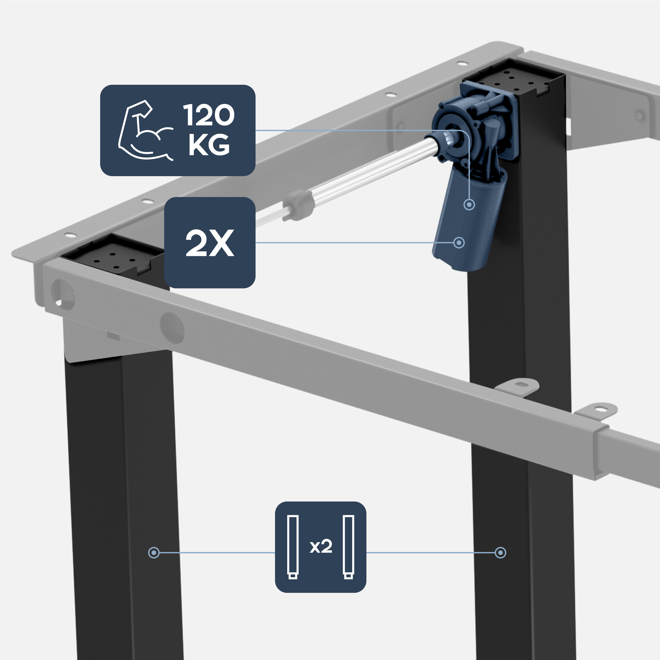 Dwa silniki Xeno 5.0