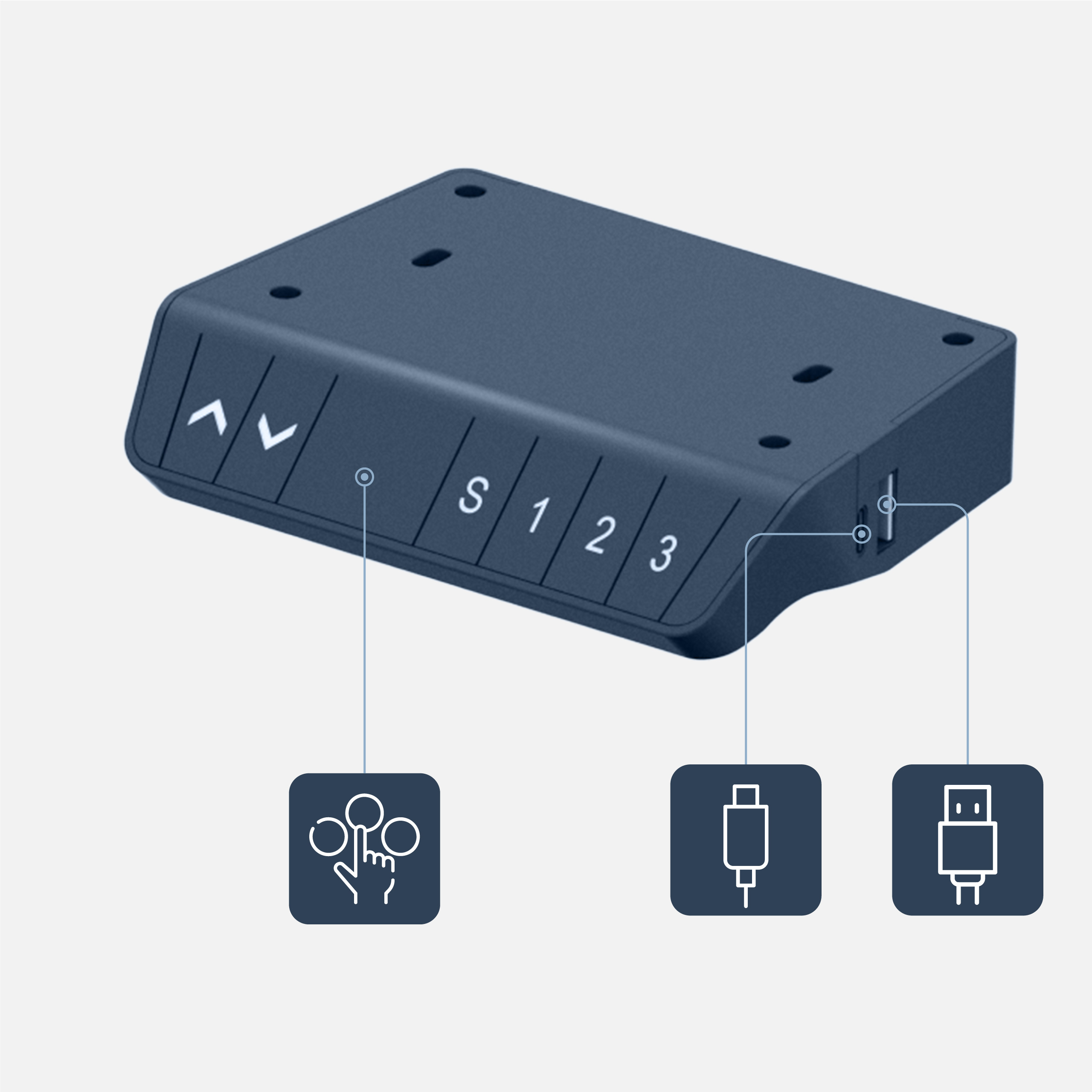 Regulacja wysokości za pomocą panelu sterowania w xeno 6.0