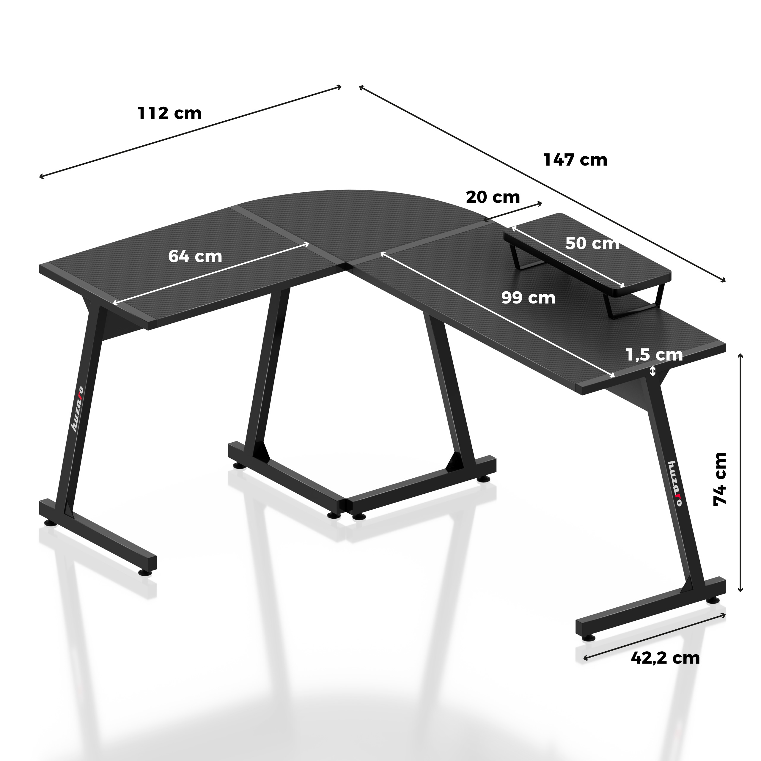 Wymiary Huzaro Hero 6.0