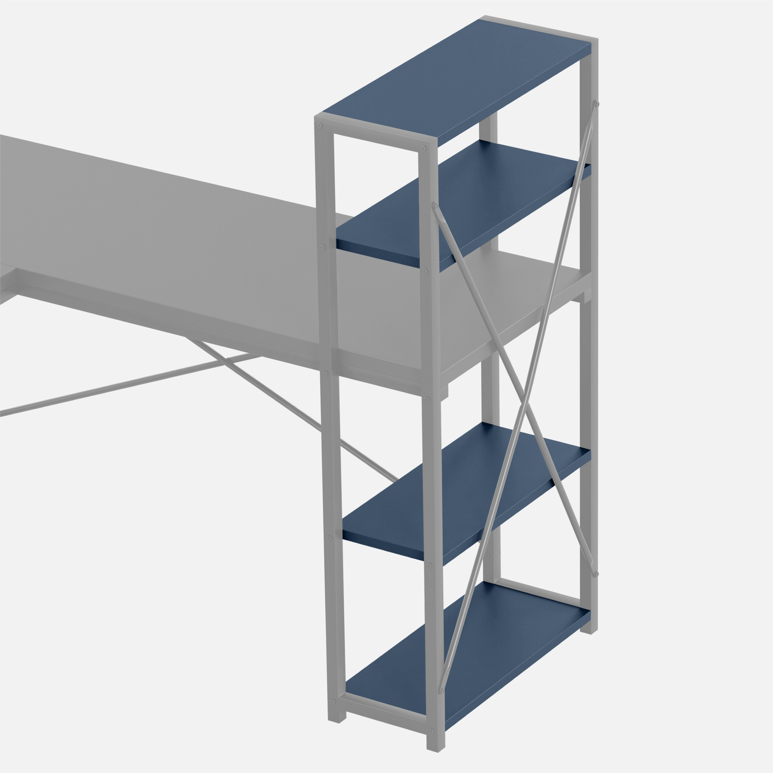 Biurko Leader 5.9 półki