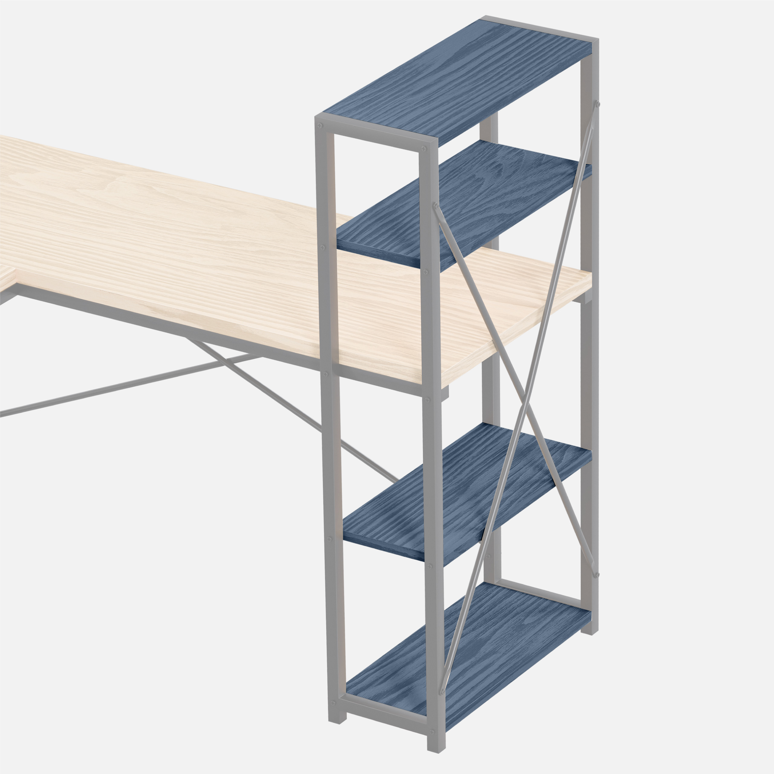 Biurko Leader 5.9 półki