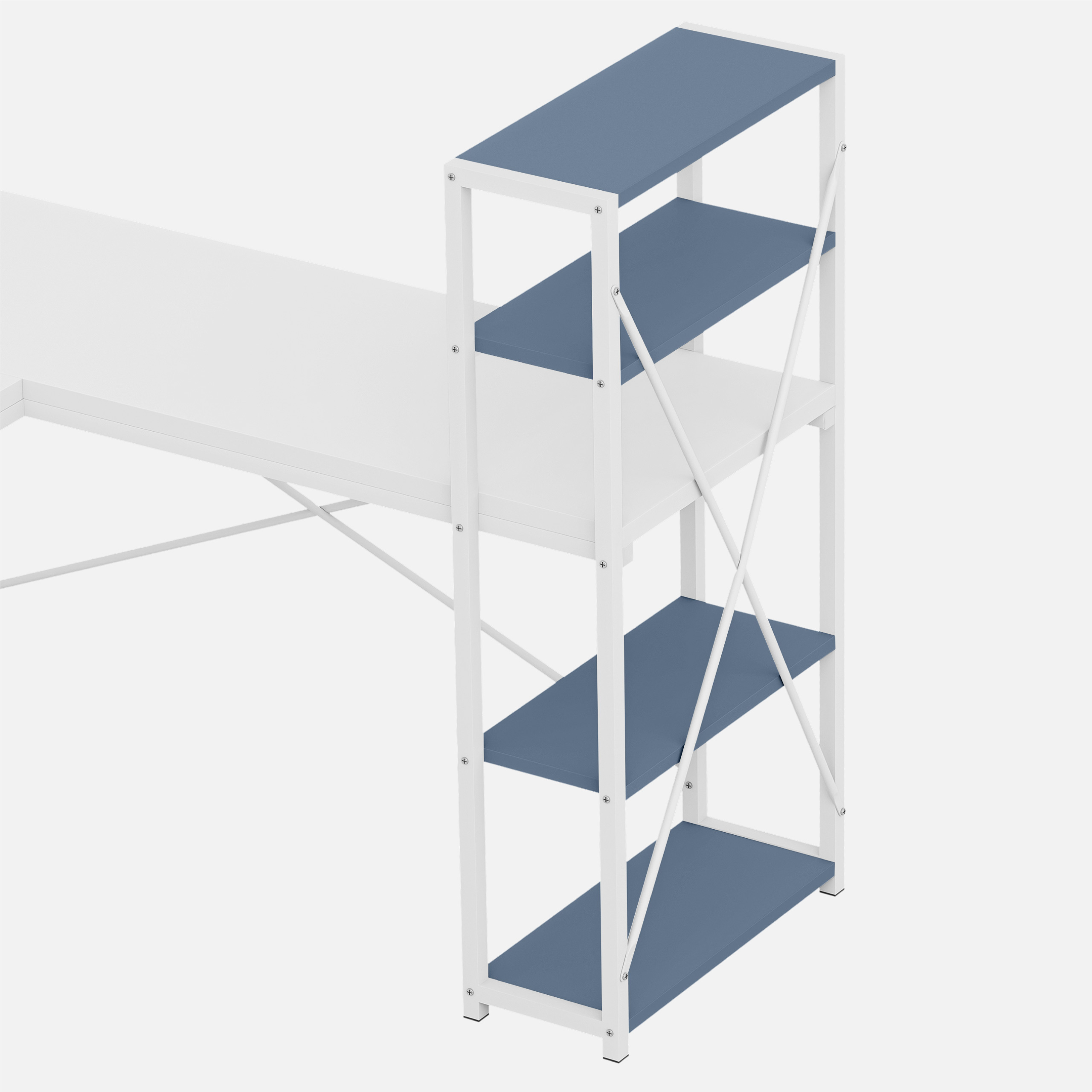 Biurko Leader 5.9 półki