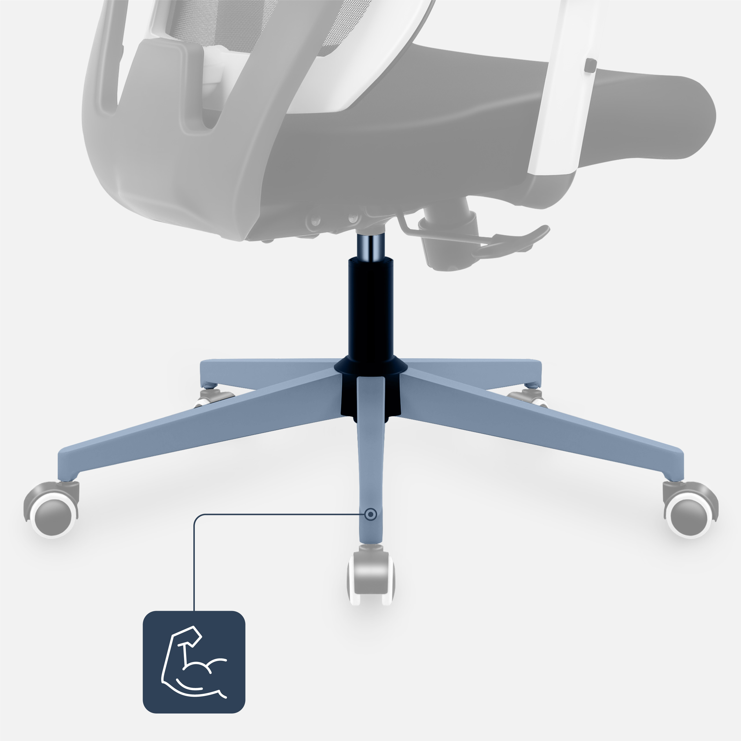 Podstawa w fotelu Mark Adler
