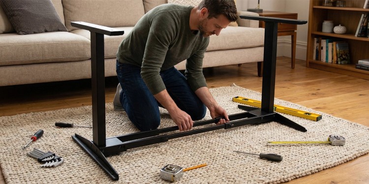 Wie installiert man ein elektrisches Tischgestell Schritt für Schritt?